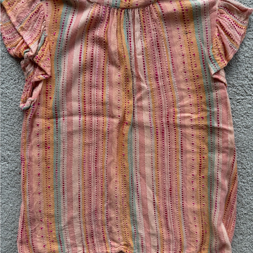 Colorful Striped Blouse